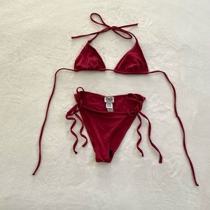 S Dolce & Gabbana Dark Red Bikini